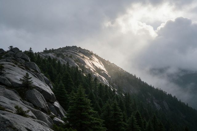 川西高山峡谷 雨歇云隙漏下天光 - 08